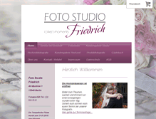 Tablet Screenshot of fotofriedrich.eu